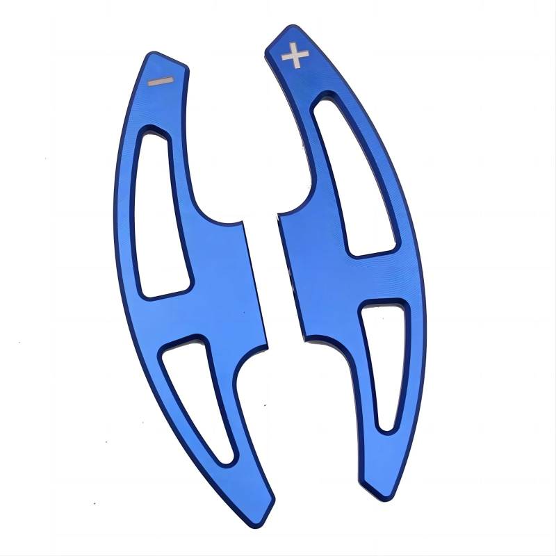 DSPOLIMV Kompatibel Mit Für X6 M 2010–2014 Für M6 2009–2012 Metall-Lenkrad-Controller Paddle Extend Shifter Ersatzteile Zubehör Lenkrad Schaltpaddel(Blue) von DSPOLIMV