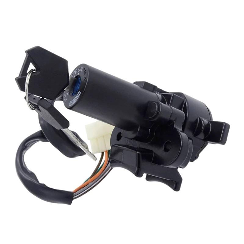 DSPOLIMV Kompatibel Mit Für ZZR400 1993 1994 1995 1996 1997 1998 1999 2000 2001 2002 2003 2004 2005 2006 Motorrad-Zündstartschalter-Teile Moto Bike-Zündschloss von DSPOLIMV