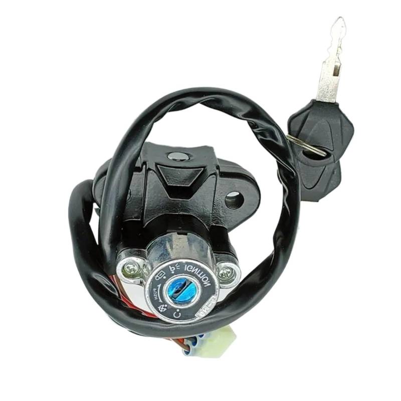 DSPOLIMV Kompatibel Mit GSXR600 1997 1998 1999 2000 Motorrad-Zündschlossschloss Tankdeckelschlüsselsatz Schalter-Kit-Montage Motorradzubehörabdeckung Moto Bike-Zündschloss von DSPOLIMV