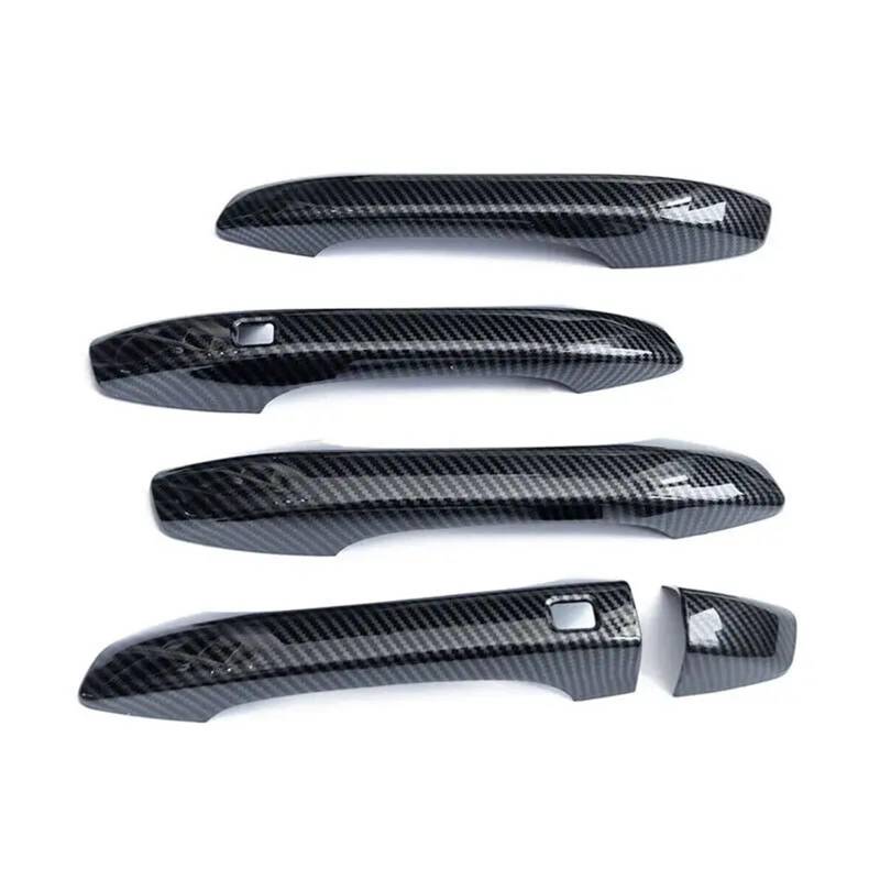 DSPOLIMV Kompatibel Mit K&ia Für K5 Für Optima 2021 2022 2023 Autotürgriffabdeckung Autozubehör Auto Außentürgriff Dekorationsschale Auto Außentürgriffe Blenden(Carbon Fiber) von DSPOLIMV
