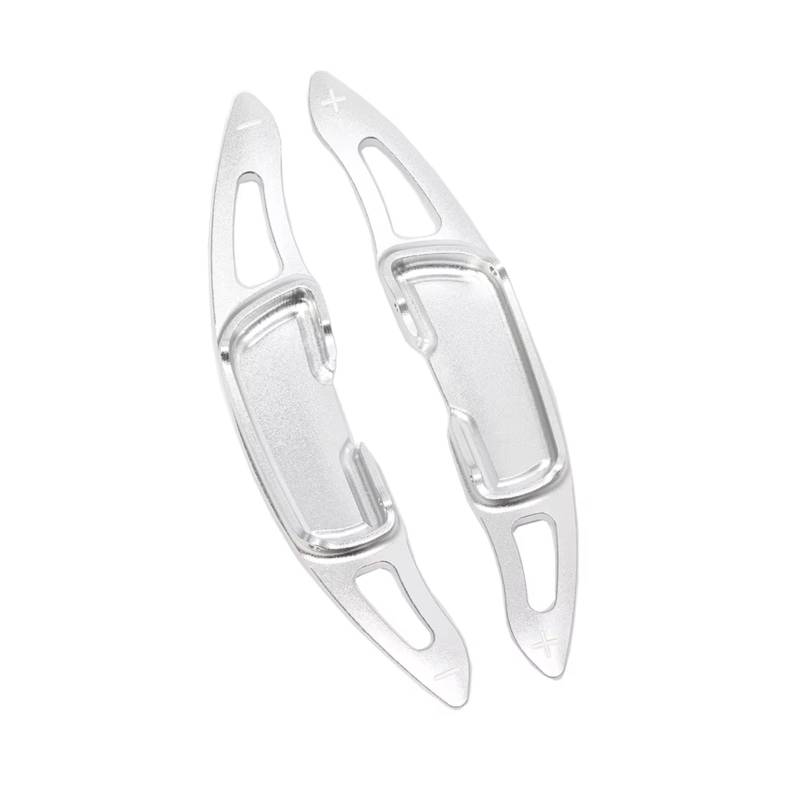 DSPOLIMV Kompatibel Mit Mazda Für 3 6 2014–2018 Für CX-5 2016–2018 Auto-Lenkrad-Controller-Schaltwippe Direktschaltgetriebe Zubehör Styling Lenkrad Schaltpaddel(Silver) von DSPOLIMV
