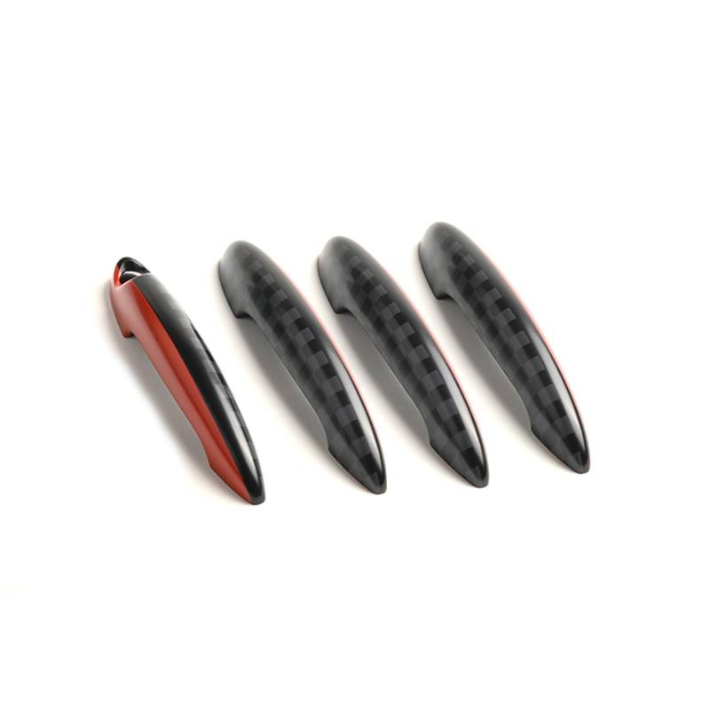 DSPOLIMV Kompatibel Mit Mini Für Cooper S JCW Für R60 2011 2012 2013 2014 2015 2016 Autozubehör Auto Außentürgriff Dekorationsschale Auto Außentürgriffe Blenden(JCW) von DSPOLIMV