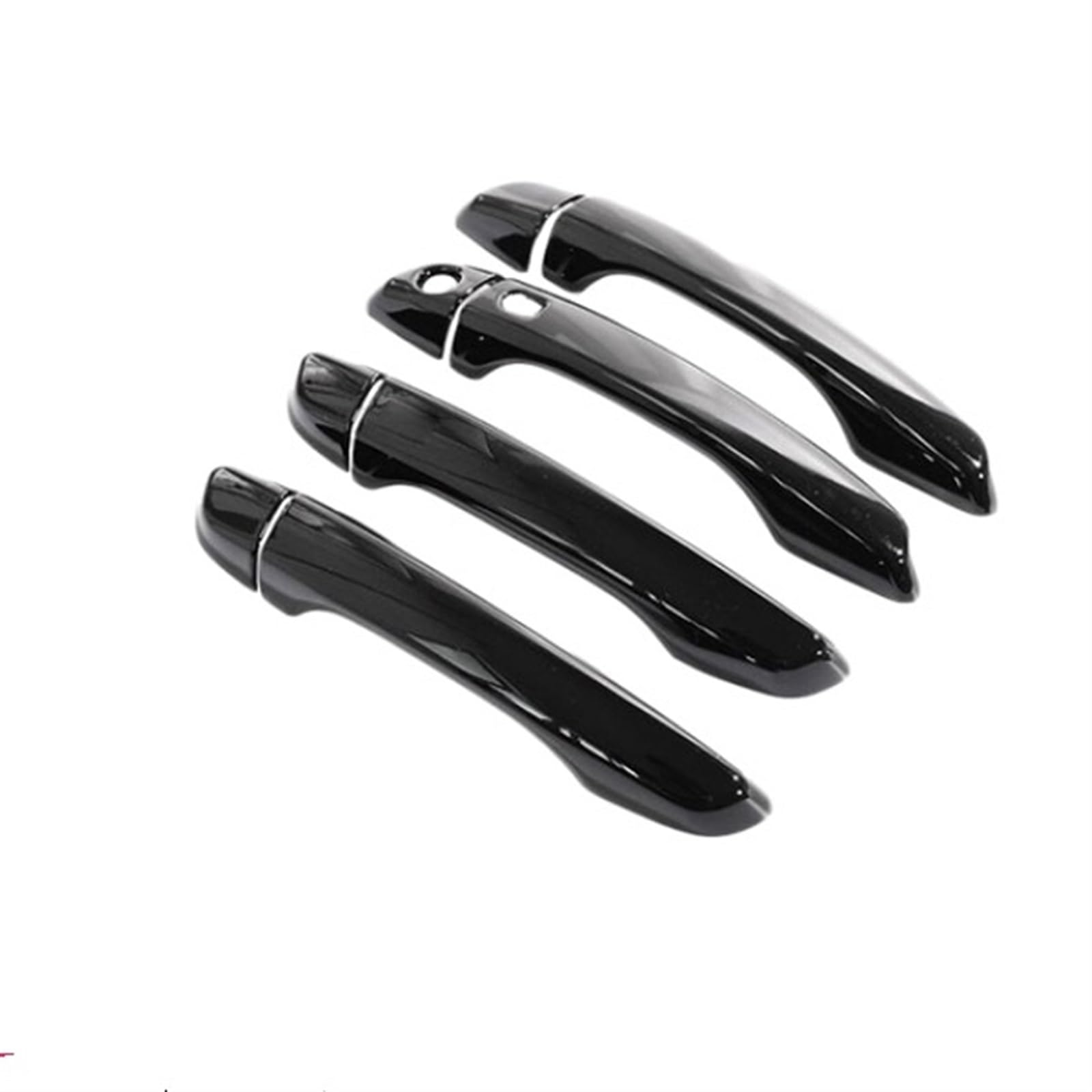 DSPOLIMV Kompatibel Mit Peugeot Für 208 P21 2020 2021 2022 2023 Autotürgriffabdeckung Autozubehör Auto Außentürgriff Dekorationsschale Auto Außentürgriffe Blenden(4Handle 1 Buttons) von DSPOLIMV