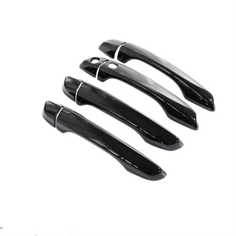 DSPOLIMV Kompatibel Mit Peugeot Für 208 P21 2020 2021 2022 2023 Autotürgriffabdeckung Autozubehör Auto Außentürgriff Dekorationsschale Auto Außentürgriffe Blenden(4Handle 1 Buttons) von DSPOLIMV