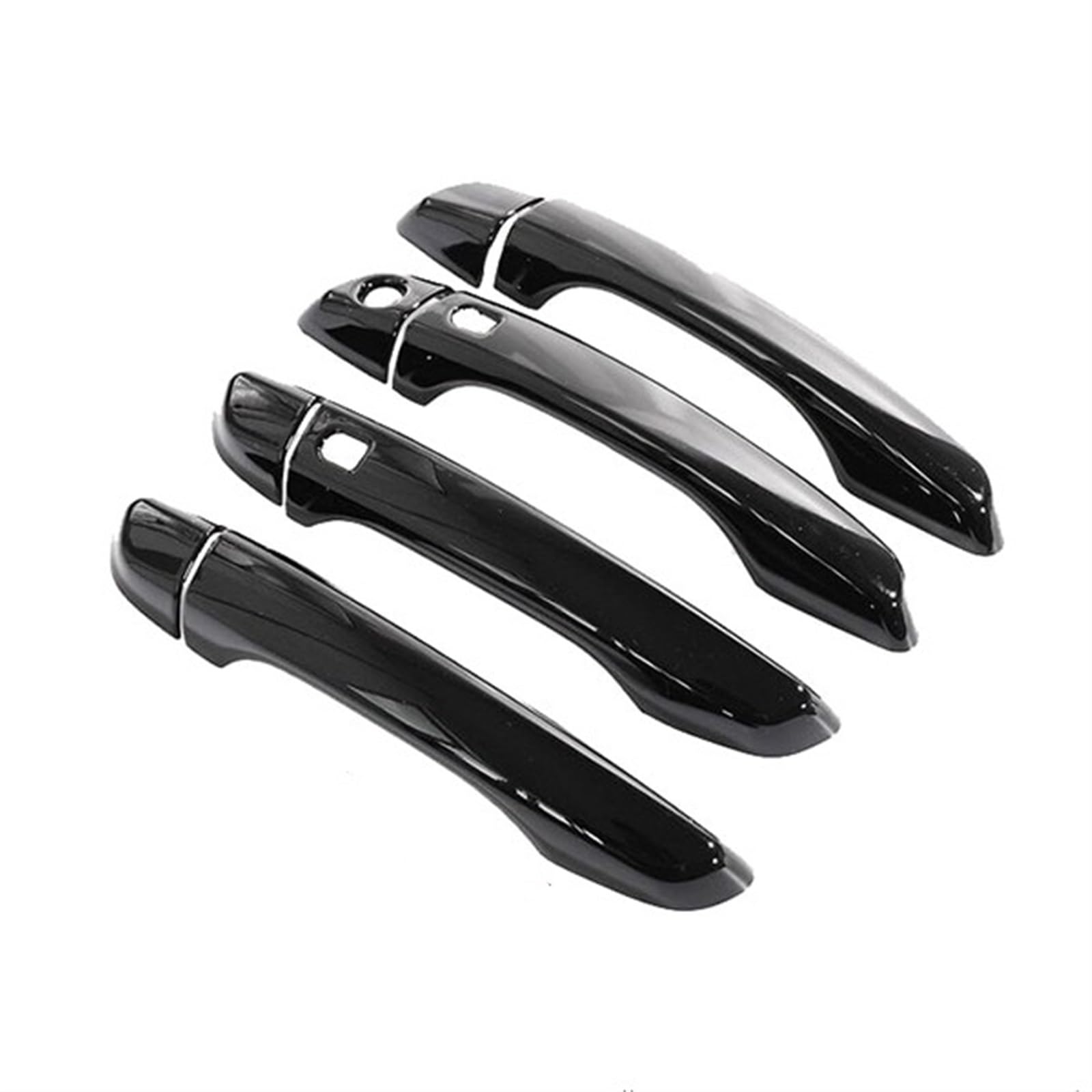 DSPOLIMV Kompatibel Mit Peugeot Für 208 P21 2020 2021 2022 2023 Autotürgriffabdeckung Autozubehör Auto Außentürgriff Dekorationsschale Auto Außentürgriffe Blenden(4Handle 2 Buttons) von DSPOLIMV