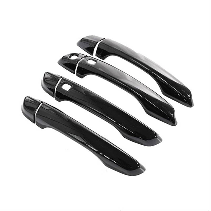 DSPOLIMV Kompatibel Mit Peugeot Für 208 P21 2020 2021 2022 2023 Autotürgriffabdeckung Autozubehör Auto Außentürgriff Dekorationsschale Auto Außentürgriffe Blenden(4Handle 2 Buttons) von DSPOLIMV