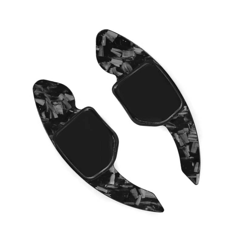 DSPOLIMV Kompatibel Mit Q3 Q5 SQ5 2013–2018 Für A5 S5 2012–2017 Auto-Styling Lenkrad-Controller Schaltwippen-Verlängerung Teile Zubehör Ersatz Lenkrad Schaltpaddel(Forged Pattern) von DSPOLIMV