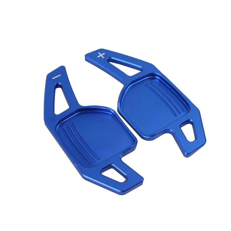 DSPOLIMV Kompatibel Mit Q7 4L 2006–2011 Für R8 42 2007–2012 Auto-Innenausstattung Schaltwippen Auto-Lenkrad-Paddel Verlängerungsteile Zubehör Lenkrad Schaltpaddel(Blue) von DSPOLIMV