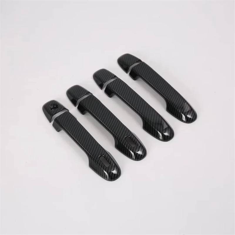 DSPOLIMV Kompatibel Mit Subaru Für Impreza 2017 2018 2019 2020 2021 Autotürgriffabdeckung Autozubehör Auto Außentürgriff Dekorationsschale Auto Außentürgriffe Blenden(Carbon Fiber) von DSPOLIMV
