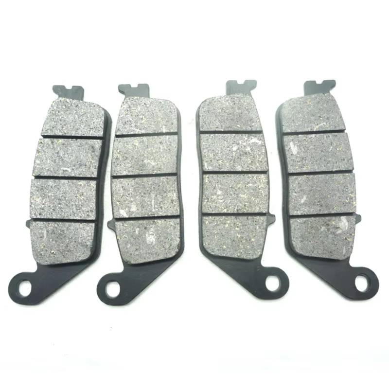 DSPOLIMV Kompatibel Mit Suzuki Für GSF600 Für Bandit 600 1995 1996 1997 1998 1999 Für GSF750 Für Bandit 1996 Motorrad Vorne Hinten Bremsbeläge Bremsklötze Motorrad(2 Pair Front) von DSPOLIMV