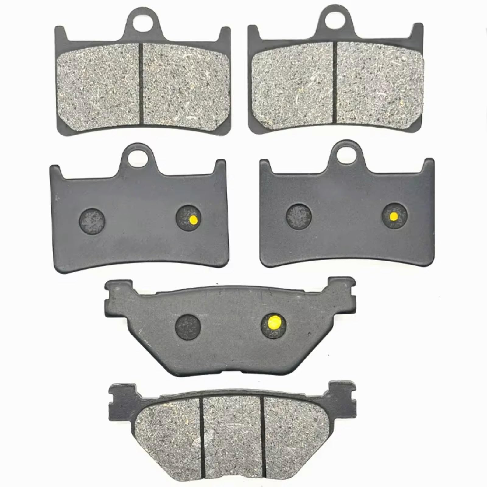 DSPOLIMV Kompatibel Mit XT1200Z Für Super Für Tenere ABS 2010 2011 2012 2013 2014 2015 2016 2017 2018 2019 Motorrad Bremse Vorne Hinten Bremsbelag Bremsklötze Motorrad(Front Rear) von DSPOLIMV