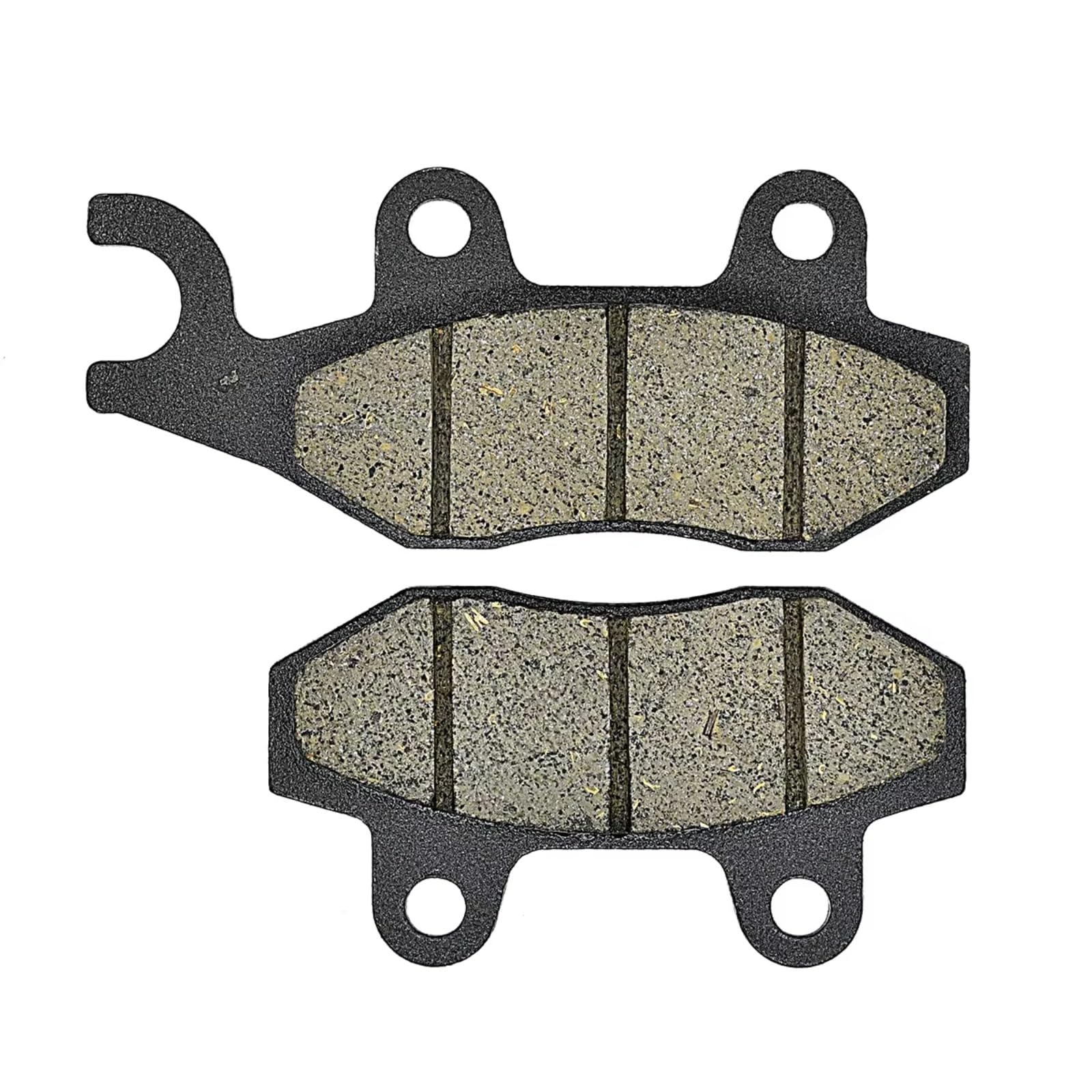 DSPOLIMV Kompatibel Mit Yamaha Für YFZ 450 RY/RZ/RA/RB 2009 2010 2011 2012 Für YFZ 450 R/E 2014 2015 Motorrad-Bremsbeläge Vorne Und Hinten Bremsklötze Motorrad(Front Righ) von DSPOLIMV