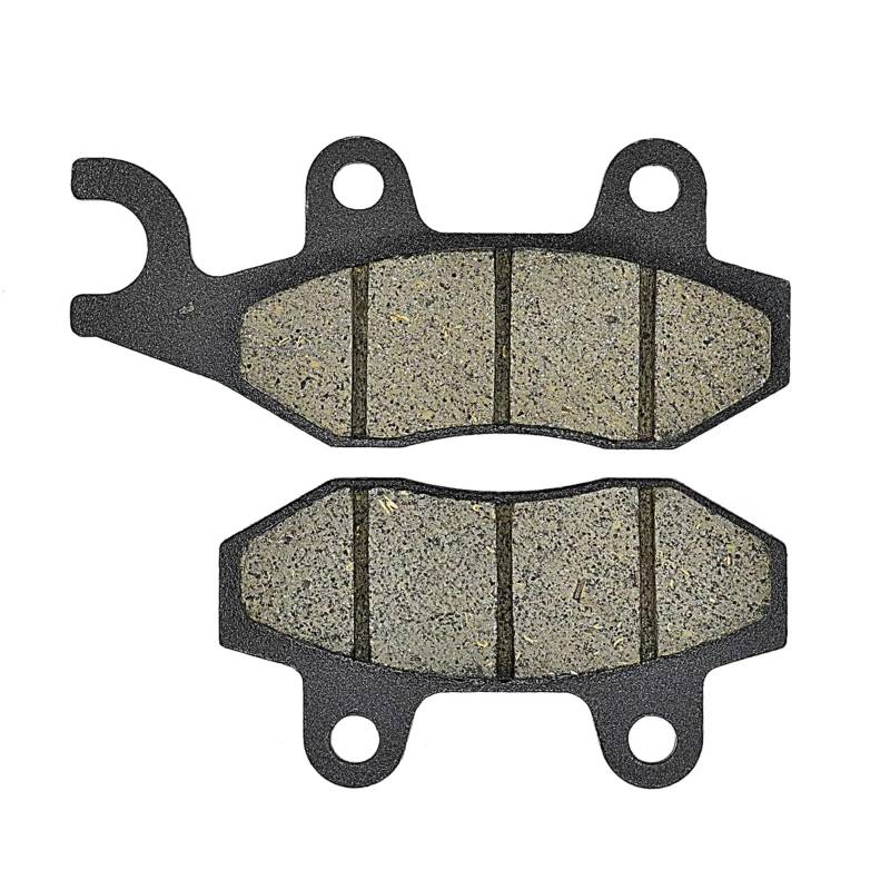 DSPOLIMV Kompatibel Mit Yamaha Für YFZ 450 RY/RZ/RA/RB 2009 2010 2011 2012 Für YFZ 450 R/E 2014 2015 Motorrad-Bremsbeläge Vorne Und Hinten Bremsklötze Motorrad(Front Righ) von DSPOLIMV