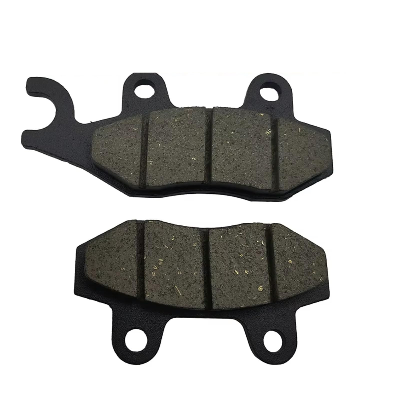 DSPOLIMV Kompatibel Mit Yamaha Für YFZ450 V/w/x/Y/B/D 2006–2015 Für YFM 700 RSE 2013–2018 Für YFZ450 R/E 2014–2015 Motorrad Vorne Hinten Bremsbeläge Bremsklötze Motorrad(Front Left) von DSPOLIMV