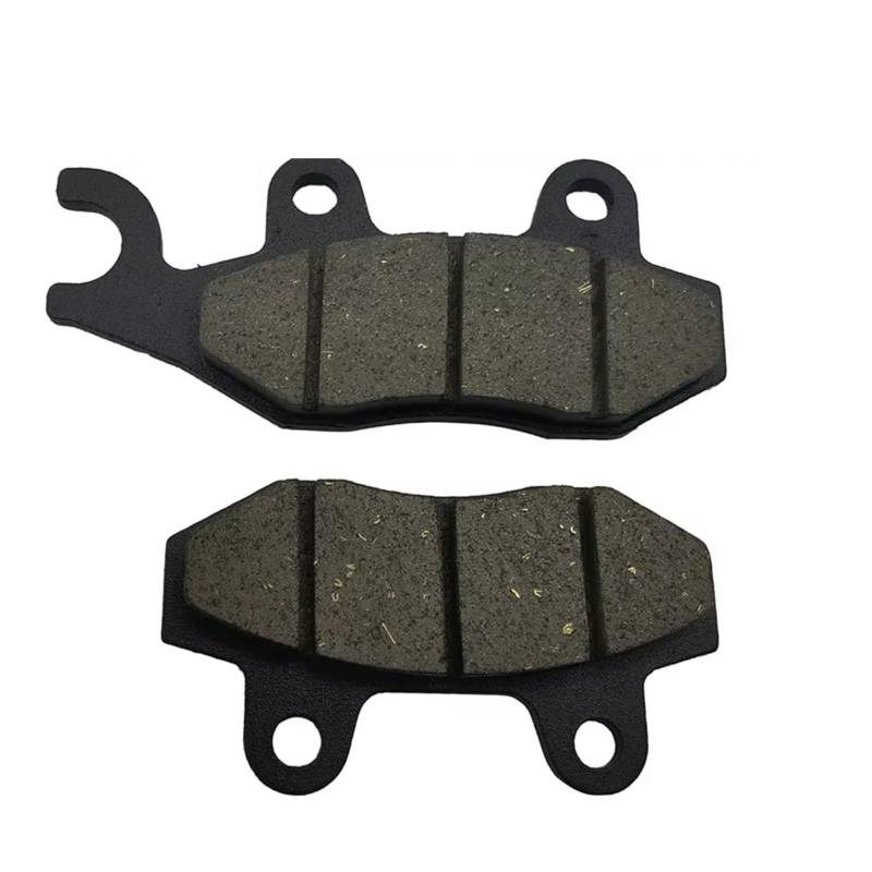 DSPOLIMV Kompatibel Mit Yamaha Für YFZ450 V/w/x/Y/B/D 2006–2015 Für YFM 700 RSE 2013–2018 Für YFZ450 R/E 2014–2015 Motorrad Vorne Hinten Bremsbeläge Bremsklötze Motorrad(Front Left) von DSPOLIMV