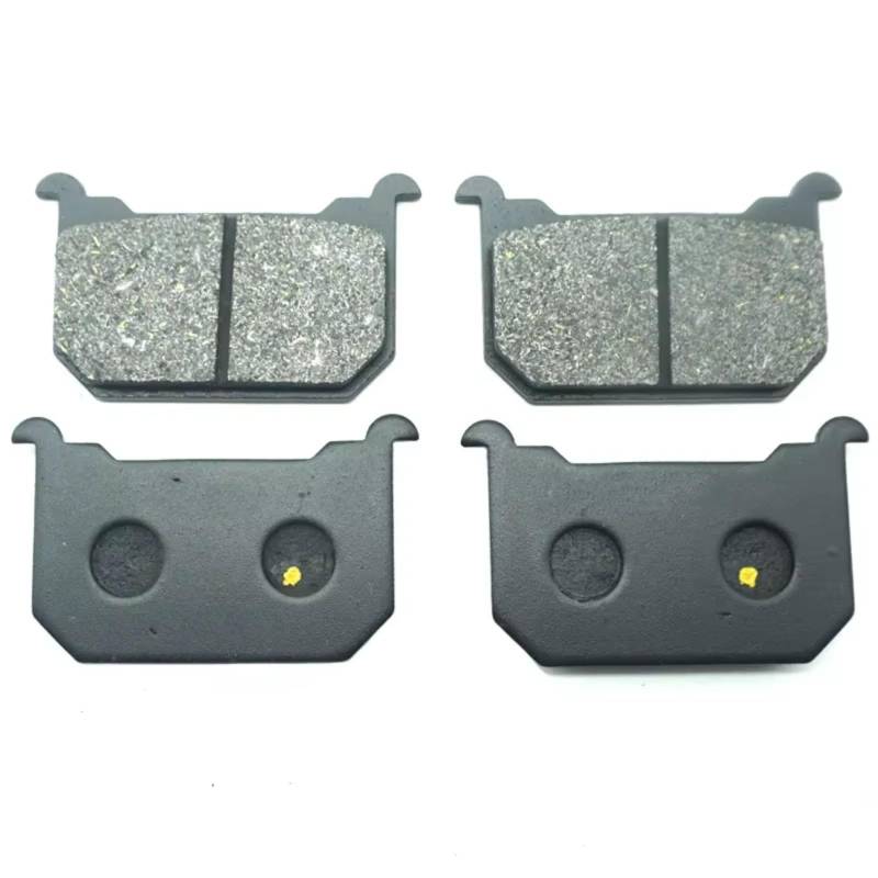 DSPOLIMV Kompatibel Mit Z550 D1 H1 Für H2 Für GPZ 1981 1982 1983 Für Z750 H1 Für H2 L1 H3 L2 1980 1981 1982 Motorrad Vorne Hinten Bremsbelag Bremsklötze Motorrad(2 Pair Front) von DSPOLIMV