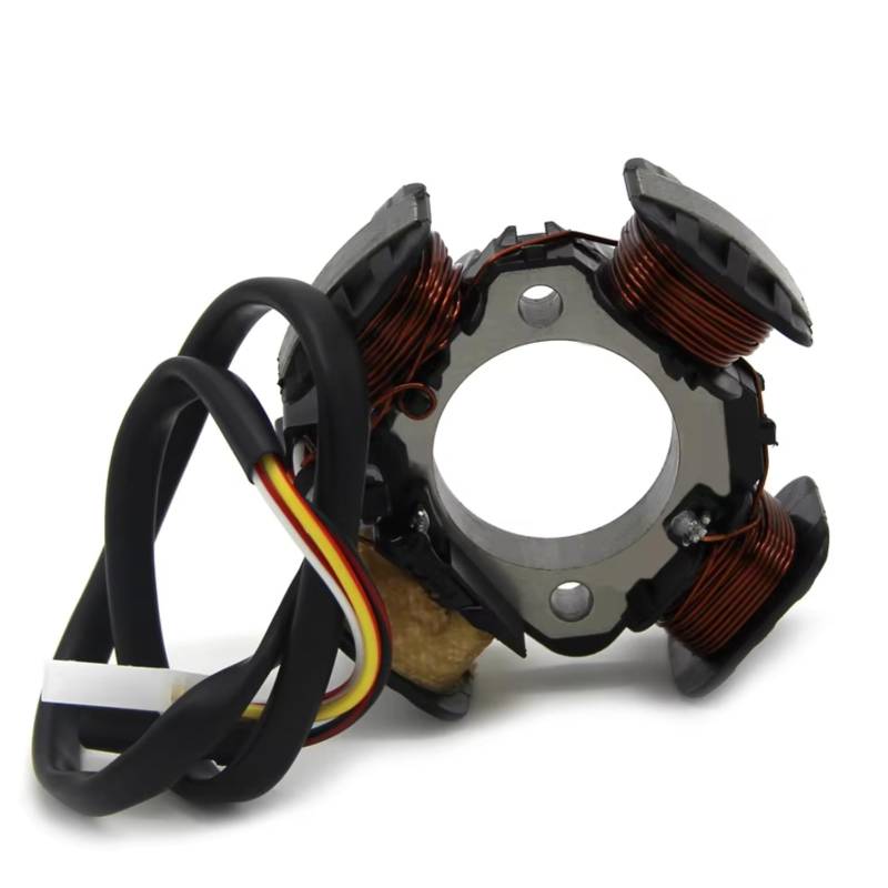 DSPOLIMV Motorrad-Statorspule Kompatibel Mit Suzuki Für AD50 1989 1990 1991 1992 1993 1994 Für AG50 1992 32101-29C01 Motorrad Magneto Stator Spule Zubehör von DSPOLIMV