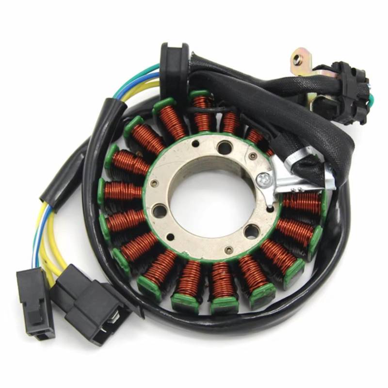 DSPOLIMV Motorrad-Statorspule Kompatibel Mit Suzuki Für TU125 1999 Für GS125 1982-1994 Für GN125 1982-2001 32101-05300 Motorrad Zündung Magneto Stator Spule von DSPOLIMV