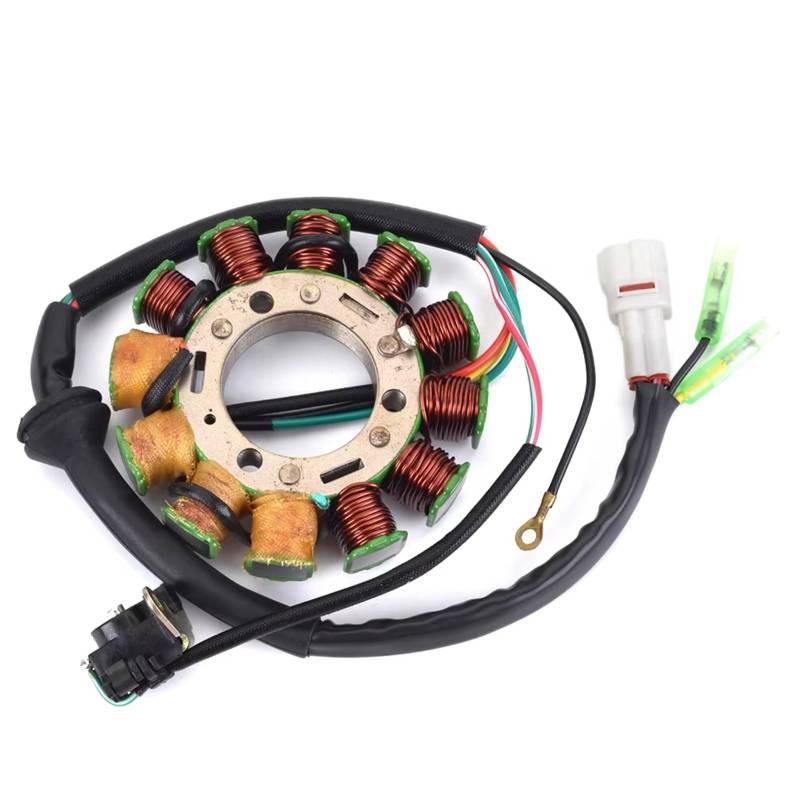 DSPOLIMV Motorrad-Statorspule Kompatibel Mit Yamaha Für Banshee 350 Für YFZ350 1995-2006 F3GG-85510-00 Motorrad Magneto Motor Generator Stator Spule Zubehör von DSPOLIMV