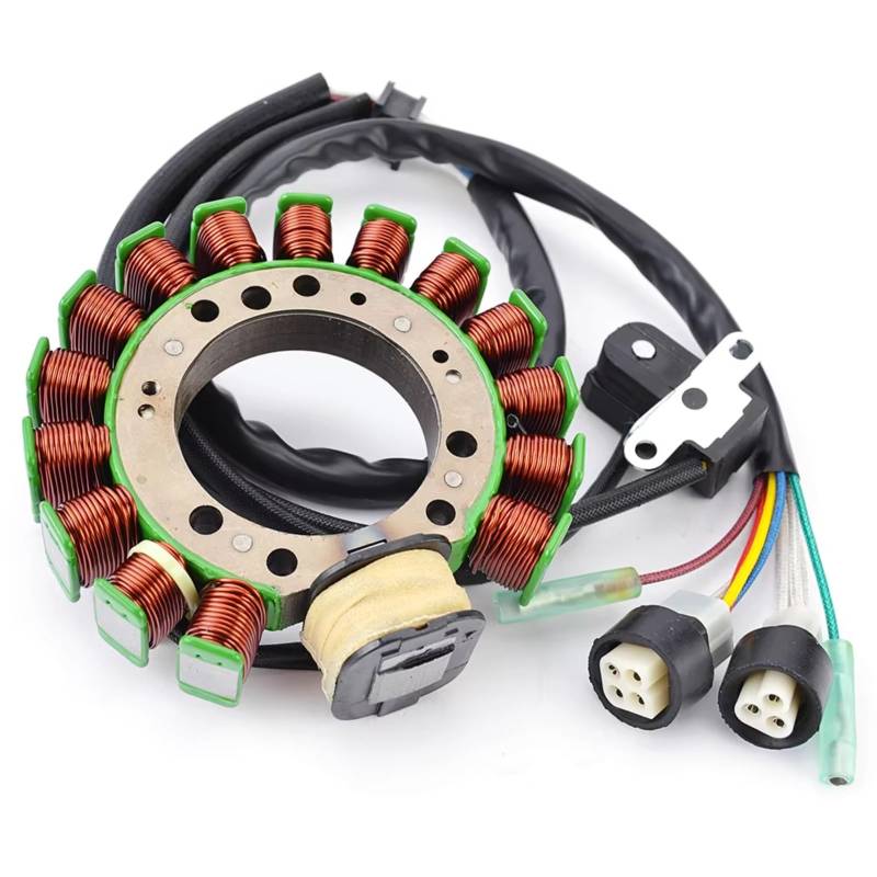 DSPOLIMV Motorrad-Statorspule Kompatibel Mit Yamaha Für YFM350FW Big Bear 350 4WD 1988 1YW-85510-21 Motorrad-Statorspule Motorrad-Magneto-Statorplatte Zündspule von DSPOLIMV