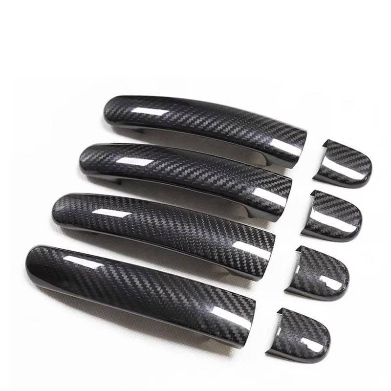 Kompatibel Mit Skoda Für Fabia 5J 2008 2009 2010 2011 2012 2013 2014 Autozubehör Auto Außentürgriff Dekorationsschale Auto Außentürgriffe Blenden(4 Doors-NO Sensor) von DSPOLIMV