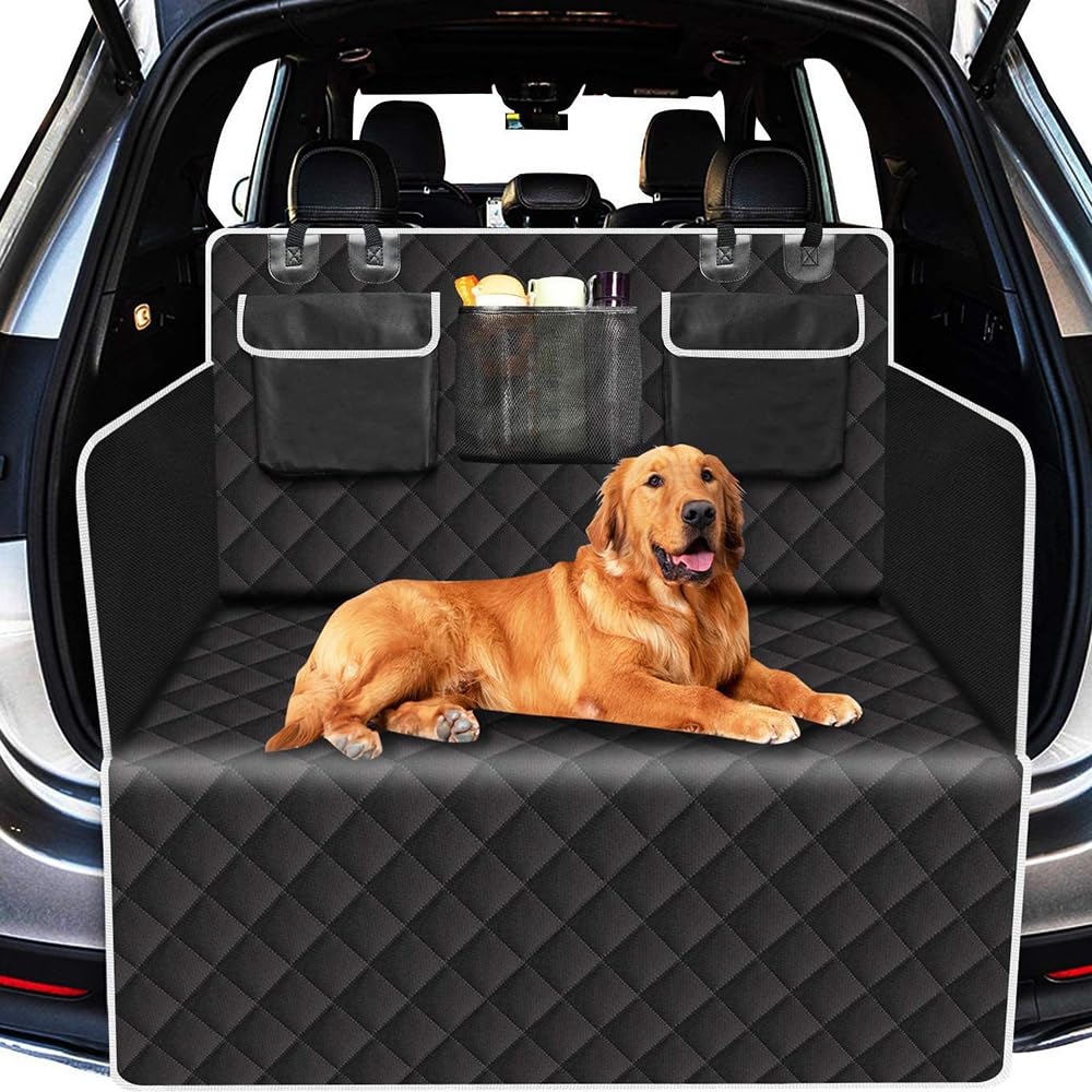 DSSDSS Kofferraumschutz für Hunde, für Mercedes Benz GLB (X247) SUV 2019-2024 Reißfeste und wasserdichte Kratzfest Kofferraum-Hundematte Pflegeleicht mit Seitenschutz,A von DSSDSS