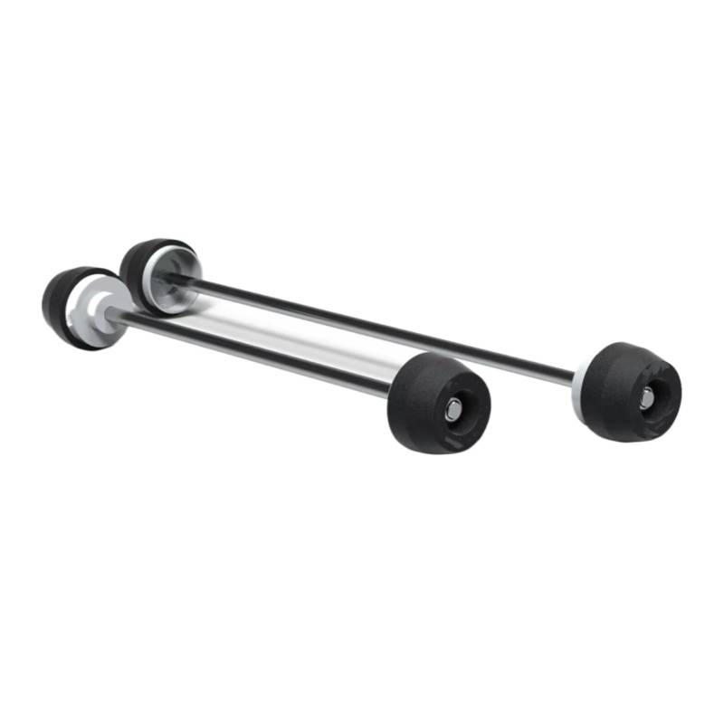 DSWILNV Anti-Crash-Schutz Motorrad Kompatibel Mit Yamaha Für YZF-R1 2024 Für YZF-R1M 2024 Motorrad Vorne Hinterachse Gabel Crash Sliders Radschutzvorrichtung Zubehör(Front and Rear) von DSWILNV