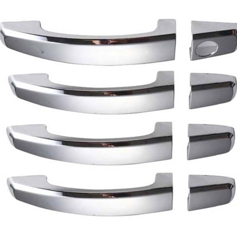 DSWILNV Auto Seitentürgriffabdeckung Kompatibel Mit Chevrolet Für Captiva 2006 2007 2008 2009 2010 2011 2012 2013 2014 2015 Auto Außentürgriff Shell Dekorativ von DSWILNV