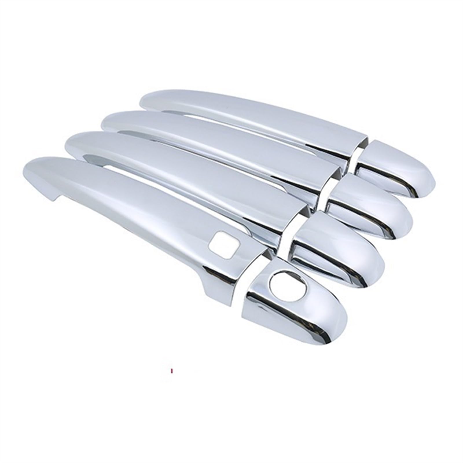 DSWILNV Auto Seitentürgriffabdeckung Kompatibel Mit Toyota Für Sienta XP80 2003 2004 2005 2006 2007 2008 2009 2010 2011 2012 2013 2014 Auto-Außentürgriff Außenabdeckung(1 Button 4 Door) von DSWILNV