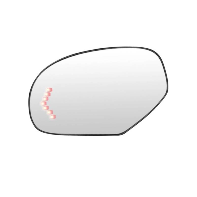 DSWILNV Auto Spiegelglas Kompatibel Mit GMC Für Sierra 1500 2500 3500 HD Für Yukon XL 1500 2500 2007-2013 Beheiztes Seitenspiegelglas Autoteile 15874992 15886196 GM1324138 GM1325138 von DSWILNV