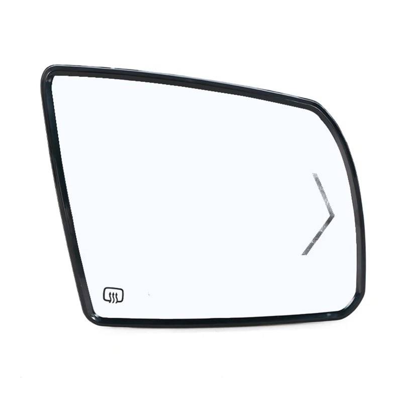 DSWILNV Auto Spiegelglas Kompatibel Mit Toyota Für Sequoia 2008 2009 2010 2011 2012 2013 2014 2015 2016 2017 Auto Außen Rückspiegel Seite Spiegel Objektiv Glas Mit Beheizten von DSWILNV