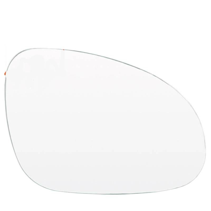 DSWILNV Auto Spiegelglas Kompatibel Mit VW Für Golf Für GTI MK5 2006-2009 Für EOS 2007-2008 Linke Rechte Türseite Beheiztes Spiegelglas LH RH Außenlinse Klar Mit Platte von DSWILNV