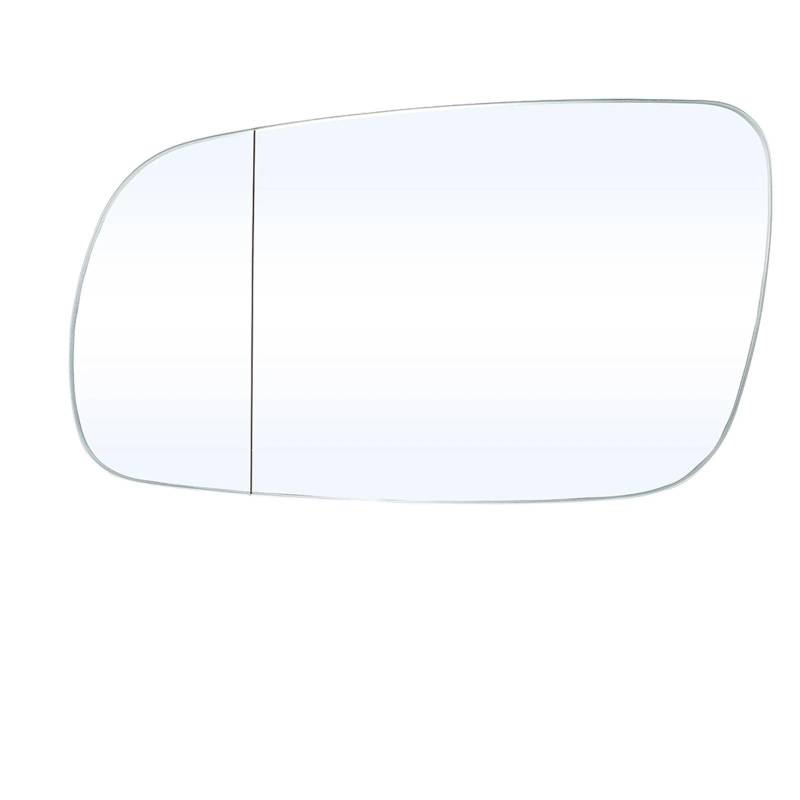 DSWILNV Auto Spiegelglas Kompatibel Mit VW Für J&etta Für MK4 1997–2004 Linker Und Rechter Seitenspiegel Weißes Glas Rückansicht Rückspiegel Außenspiegel Konvex 1J1857521C 1J1857522C von DSWILNV