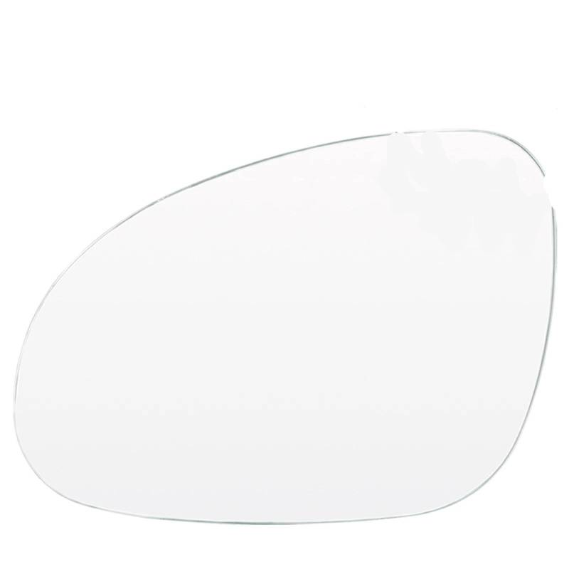 DSWILNV Auto Spiegelglas Kompatibel Mit VW Für Rabbit R32 2006-2009 Für Passat B6 2005-2009 Linke Rechte Türseite Beheiztes Spiegelglas LH RH Außenlinse Klar Mit Platte von DSWILNV