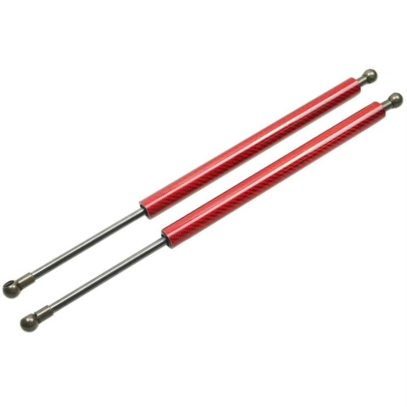 DSWILNV Fronthaube Streben Kompatibel Mit Chevrolet Für Prizm 1995-2002 Auto-Styling Fronthaube Motorhaube Modifizierung Gasdruckfedern Hubstütze Stoßdämpfer Zylinder Stützstange(Red) von DSWILNV