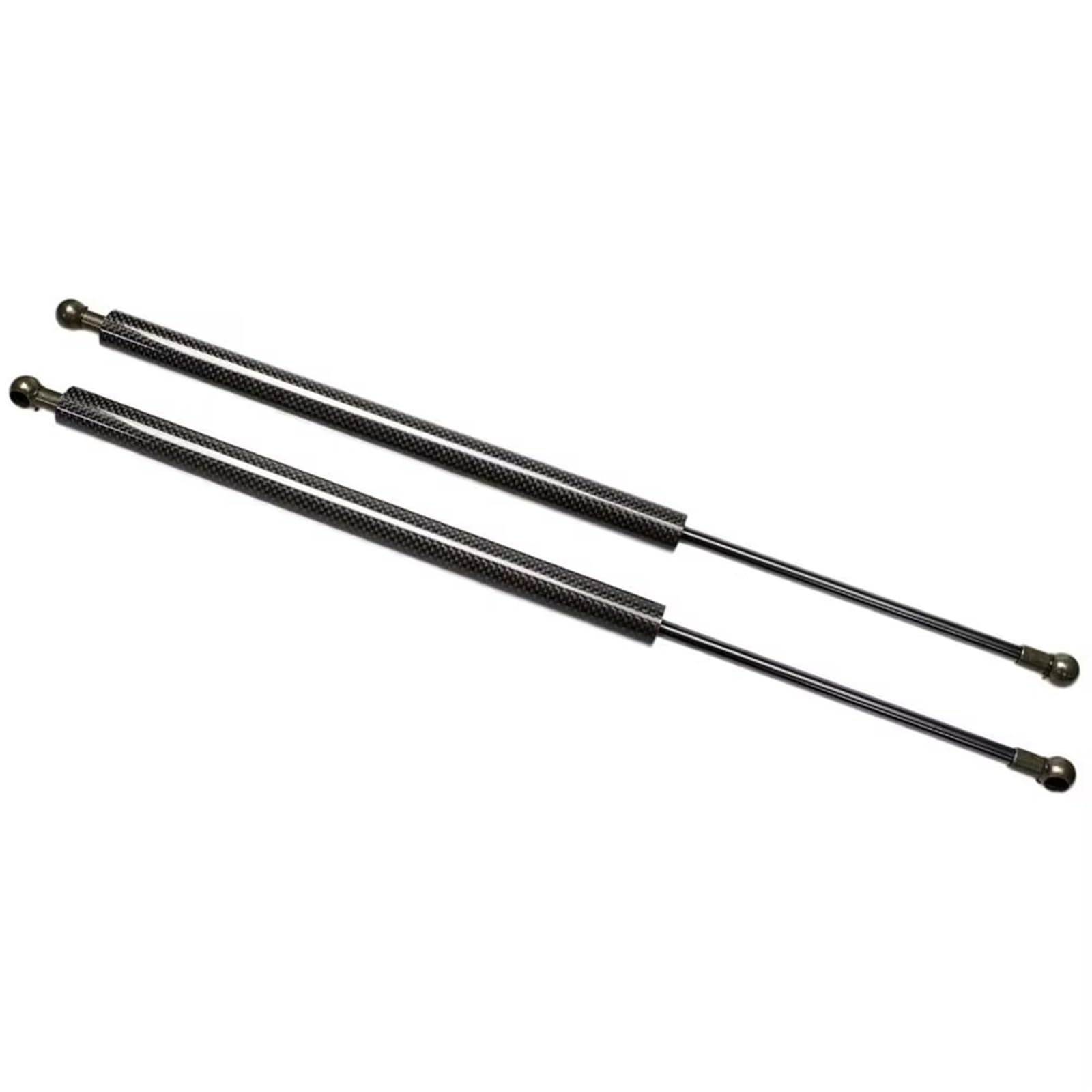 DSWILNV Fronthaube Streben Kompatibel Mit Mazda Für Roadster NC 2005–2015 Vordere Motorhaube Gasdruckfedern Federdämpfer Hebeunterstützung Absorber Autozubehör(Carbon Black) von DSWILNV