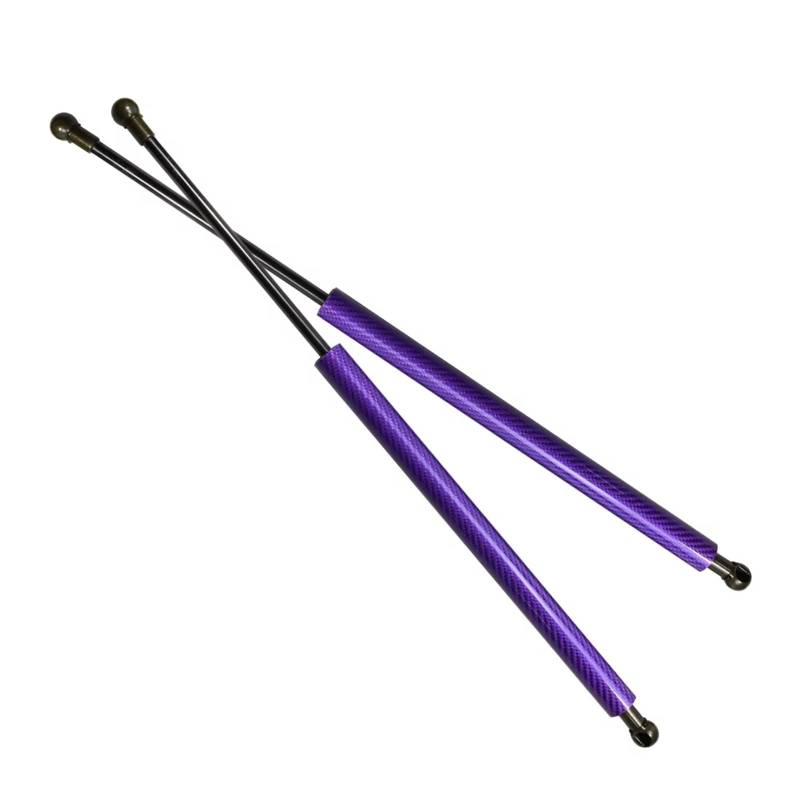 DSWILNV Fronthaube Streben Kompatibel Mit Mazda Für Roadster NC 2005–2015 Vordere Motorhaube Gasdruckfedern Federdämpfer Hebeunterstützung Absorber Autozubehör(Carbon Purple) von DSWILNV