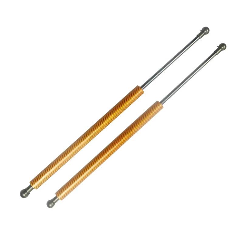 DSWILNV Fronthaube Streben Kompatibel Mit Mazda Für Roadster NC 2005–2015 Vordere Motorhaube Gasdruckfedern Federdämpfer Hebeunterstützung Absorber Autozubehör(Carbon orange) von DSWILNV
