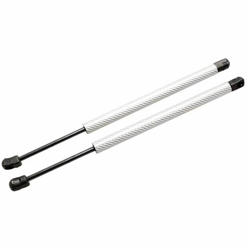 DSWILNV Fronthaube Streben Kompatibel Mit SEAT Für Ibiza Für Mk3 2002-2008 Fronthaube Motorhaube Modifizierung Gasdruckfedern Stoßdämpfer Hubstützen Stützstangen Absorber(Carbon Silver) von DSWILNV
