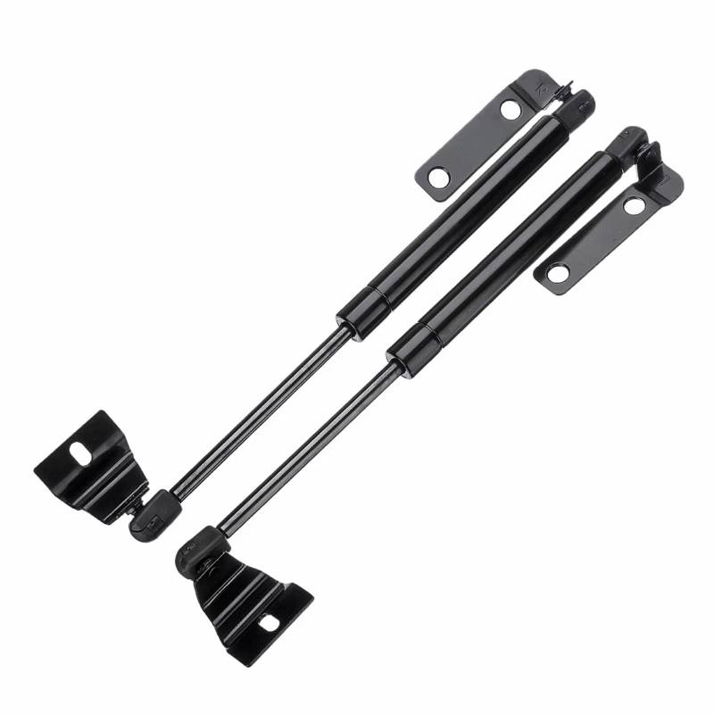 DSWILNV Fronthaube Streben Kompatibel Mit Toyota Für Hilux Für Vigo SR5 2005-2012 2 Stück Auto Front Motorabdeckung Motorhaube Haube Stoßdämpfer Hubstrebenstreben Stützstangenarm(Black) von DSWILNV