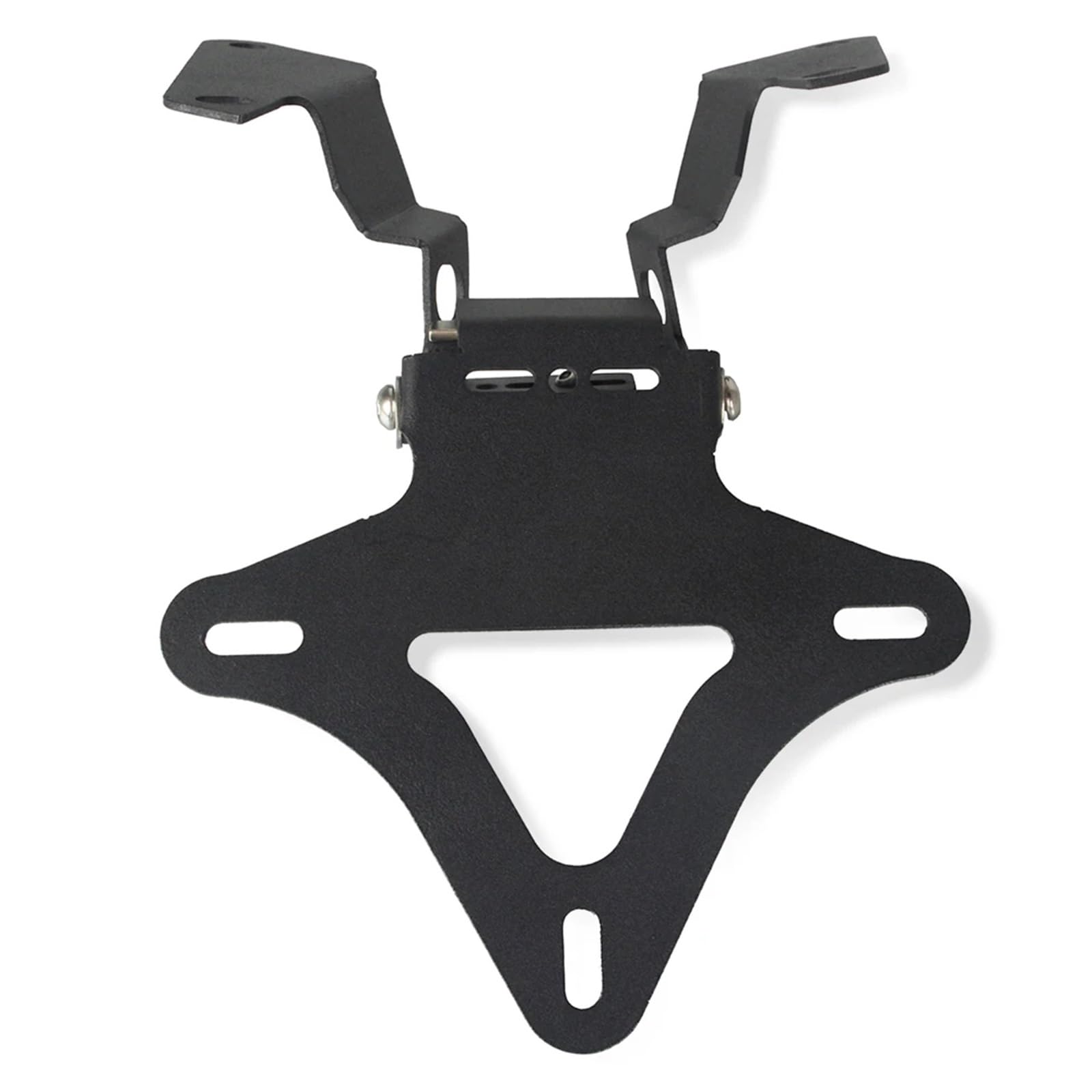 DSWILNV Kennzeichenhalter Motorrad Für CB650R Für CBR650R 2019-2020 Motorradzubehör Kennzeichenhalter Mit Lichtersatzsatz Hintere Halterungshalterung(Black Without Light) von DSWILNV