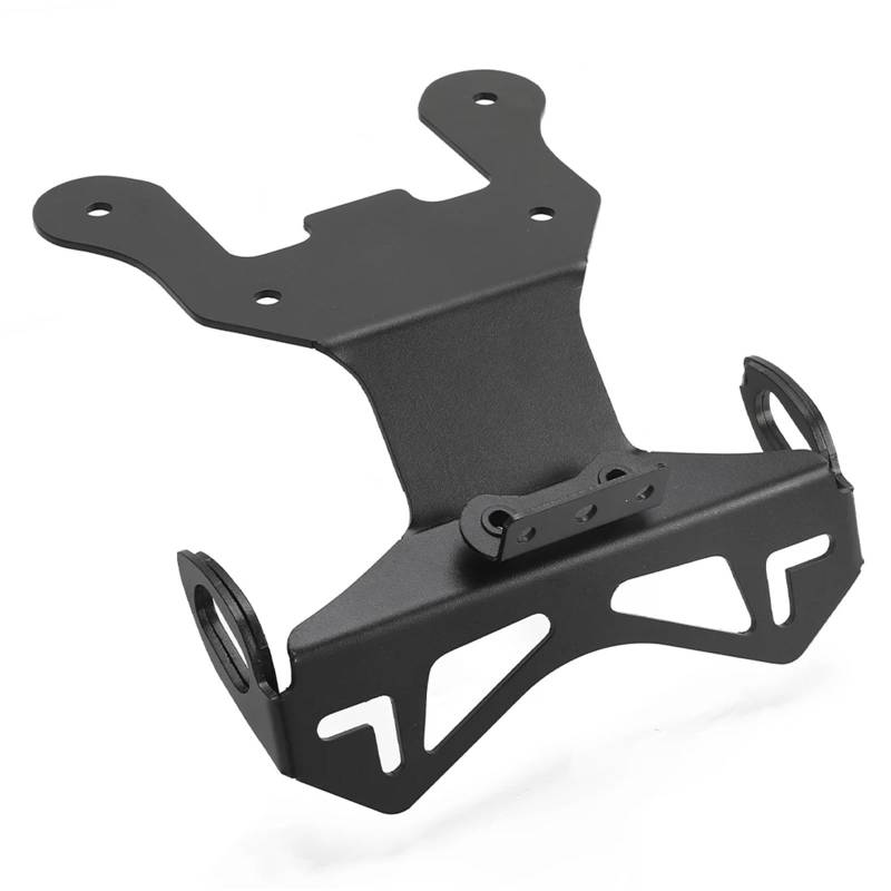 DSWILNV Kennzeichenhalter Motorrad Für CRF1100L Für Africa Für Twin Für Dct Für ES Für Adventure Sports 2020-2023 Ersatzkit Für Motorrad-Kennzeichenhalter(Black no Light) von DSWILNV