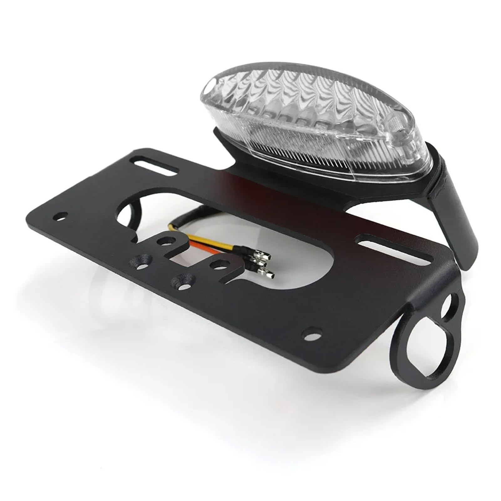 DSWILNV Kennzeichenhalter Motorrad Kompatibel Mit CMX500 Für Rebel 2017 2018 2019 Motorrad-Kennzeichenrahmenhalter Halterung Heckfender-Entfernungsset(Clear) von DSWILNV
