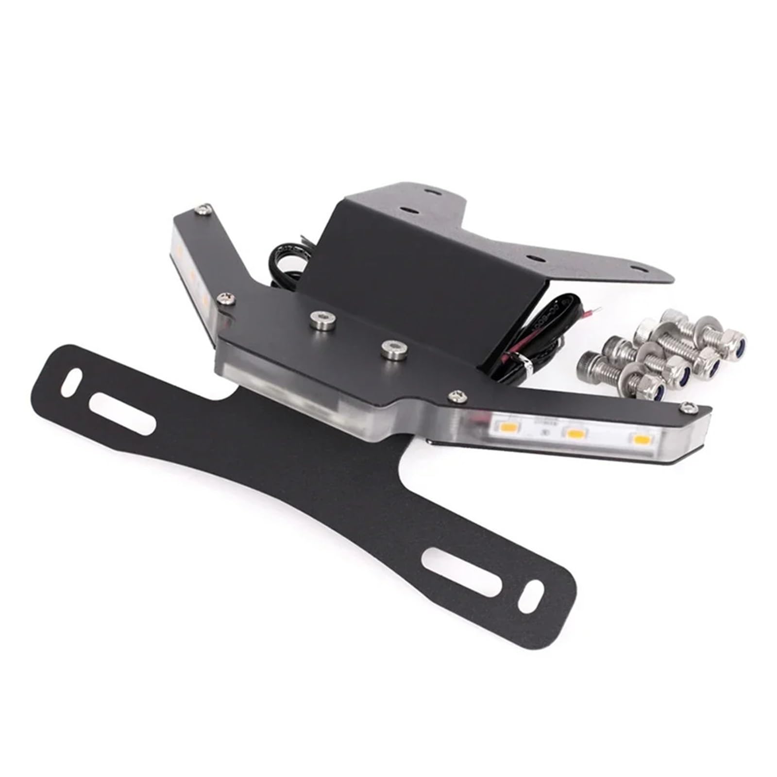 DSWILNV Kennzeichenhalter Motorrad Kompatibel Mit Für Ninja Für 250 2013-2017 Für 300 Für Z Für 250 2013-2018 300 2015-2018 Motorrad-Kennzeichenhalter(C) von DSWILNV