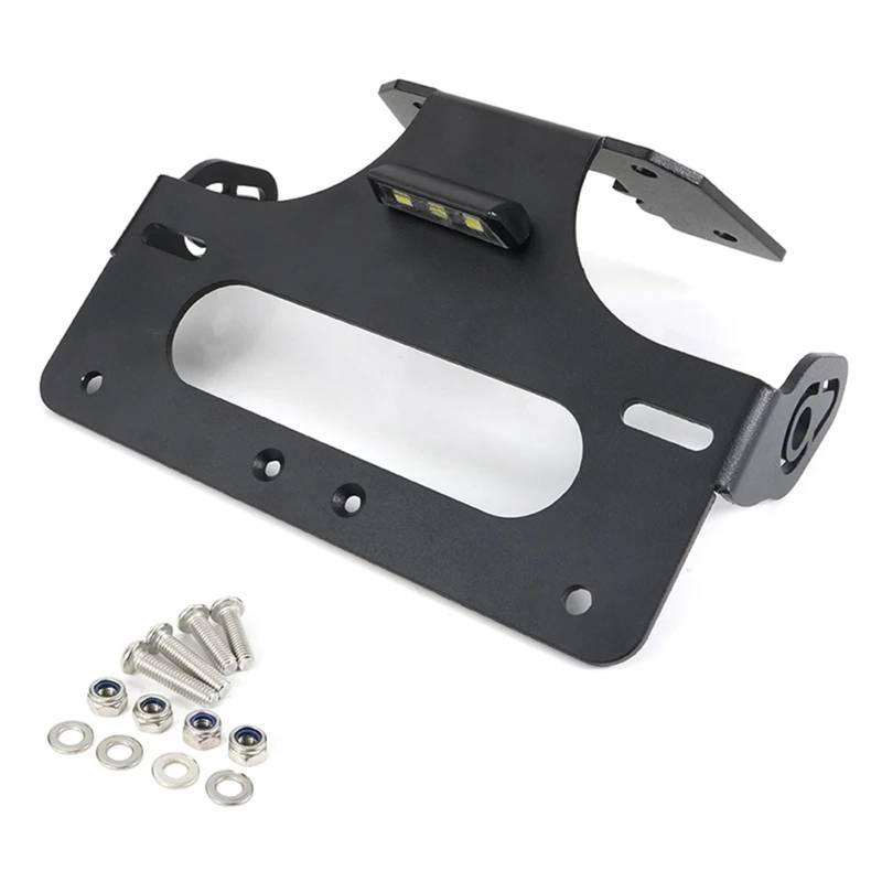DSWILNV Kennzeichenhalter Motorrad Kompatibel Mit MT-10 Für FZ-10 2017 2018 2019 2020 2021 2022 2023 2024 Kit Zur Entfernung des Hinteren Hecks des Motorrads von DSWILNV
