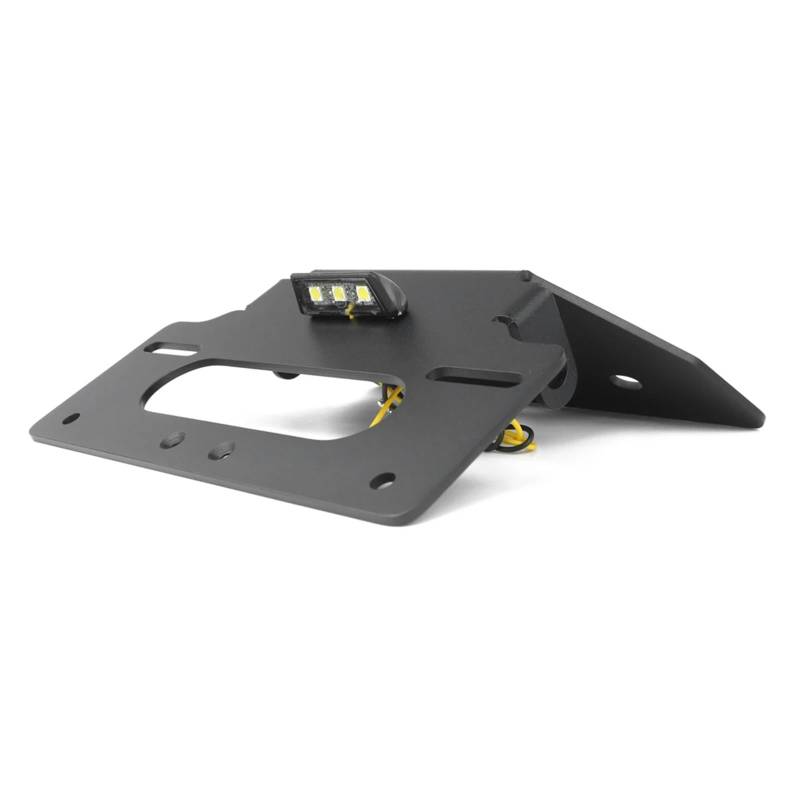 DSWILNV Kennzeichenhalter Motorrad Kompatibel Mit Moto-Morini Für X Für Cape Für 649 2021 2022 2023 2024 Motorrad-Kotflügel-Entfernungsset Hinterer Nummernschildhalterrahmen(Without Reflector) von DSWILNV