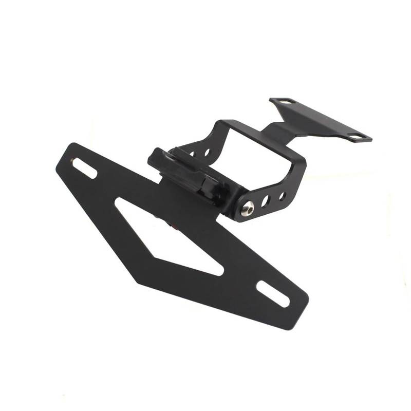 DSWILNV Kennzeichenhalter Motorrad Kompatibel Mit Trident660 2021 2022 2023 2024 Motorrad-Kennzeichenhalter Mit Leichtem Heckkotflügel Für Eliminator von DSWILNV