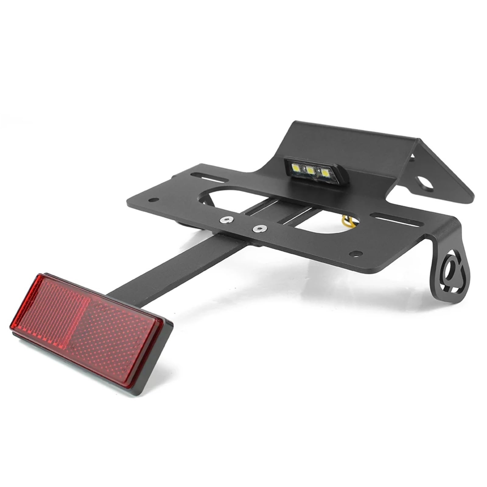 DSWILNV Kennzeichenhalter Motorrad Kompatibel Mit XJ6 Für Diversion Für N Für F 2009-2016 Motorrad-Kennzeichenhalterhalterung Heckklappe Kotflügel-Entfernungsset(with Reflector) von DSWILNV