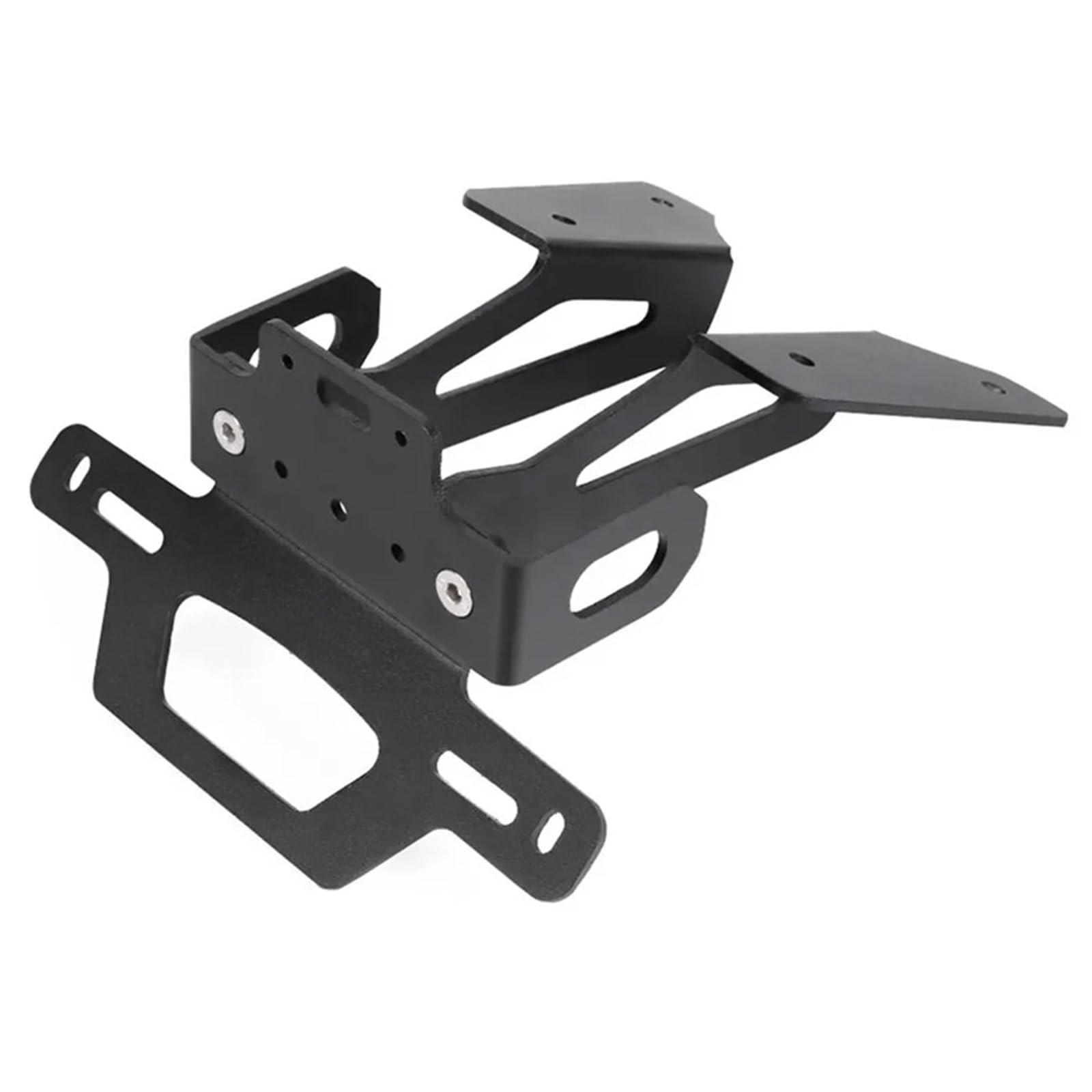 DSWILNV Kennzeichenhalter Motorrad Kompatibel Mit XL750 Für Transalp Für 750 2023-2024 Heckklappe Für Eliminator-Kit Kennzeichenhalter Kennzeichenhalter Rahmenhalter Mit Licht(License Bracket) von DSWILNV