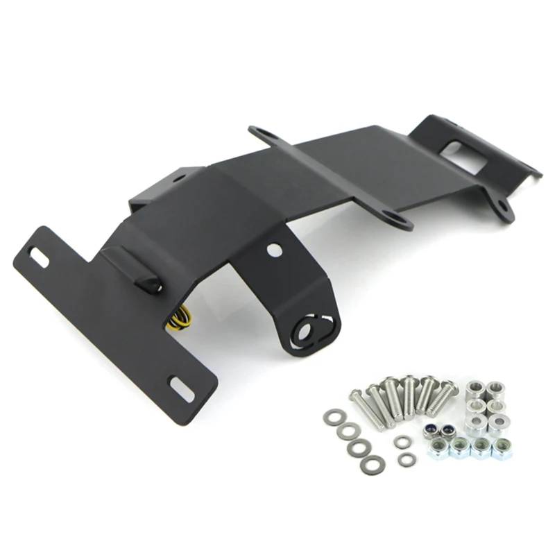 DSWILNV Kennzeichenhalter Motorrad Kompatibel Mit XSR700 2015-2024 Motorrad Tail Tidy Fender Eliminate Kit Kennzeichenhalter Hintere Halterung von DSWILNV
